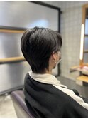 ショートカット/顔周りレイヤーカット/ショート/メンズカット