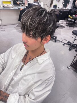 メンズサロン キング 梅田店(Men’s salon K!ng) 波巻きツイストスパイラルパーマ/フェザーパーマ/眉毛/メンズ