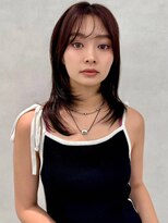 アッシュ 二子玉川店(Ash)&nbsp;レイヤカット×シルクストレート  二子玉川