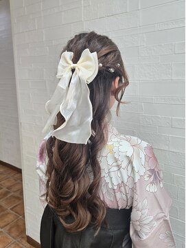 ルナ 大船店(LUNA) 卒業式ヘアセット【ふわふわハーフアップヘア】