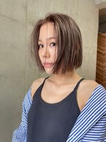 ソルトウォーター(SALT WATER) ピンクベージュ/イメチェン/ブリーチ/恵比寿/代官山