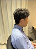 メンズカットandパーマ