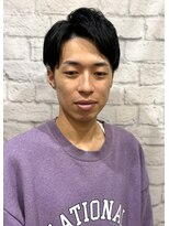 グレイスフル バーバープラチナム 六本木店(Graceful Barber platinum) ナチュラル七三アップバング