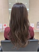 透明感ラベンダーグレージュ