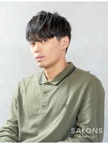 サロンズ 京都JR二条駅西口店(SALONS)&nbsp;無造作束感スタイル/メンズカット