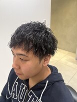 サロンドシロ(salon.de.SHILO)&nbsp;麻布十番/メンズカット/ビジネスパーマ/大人メンズマッシュ/眉毛