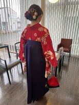 アメイジングヘアー 美沢店(AMAZING HAIR)&nbsp;卒業式袴着付け