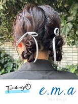 エマヘアデザイン(e.m.a Hair design) ツインアレンジ