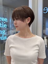 エクリジユウガオカ(equri Jiyugaoka)&nbsp;大人可愛い20代30代40代ミルクティー丸みショート◎