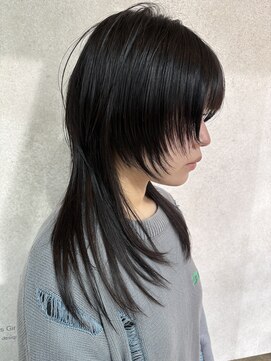 ディプティック ヘアー チェンジ ミュージアム(diptych Hair Change Museum) ウルフカット/カット/レイヤースタイル