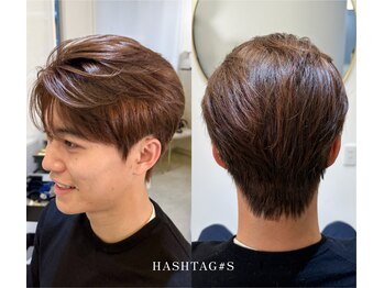 ハッシュタグエス(HASHTAG#S)の写真/【枚方/交野/星田】メンズカットも豊富で大人気！自然な毛流れのワンカールパーマなど大人な男性へ！