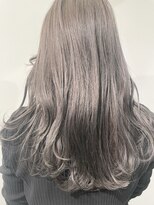 序 by coma academy salon&nbsp;【序中野】透明感グレージュロング