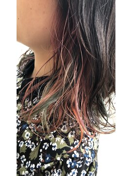 クレル(Creelu) インナーカラー(レッド、グリーン)