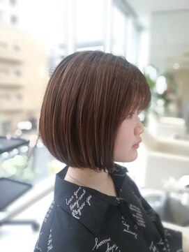 ゼル 上尾(ZELE) 《ZELE上尾店》小顔の予感☆シンプルボブ