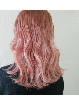 キーン 立川店(keen) 【keen×武田】ケアブリーチで作るシアーピンク