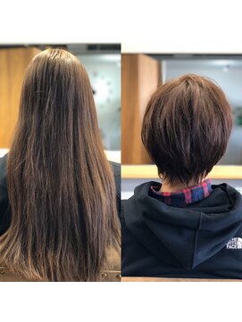 ヘアクリエイト フライ(hair create FLY) バッサリショート