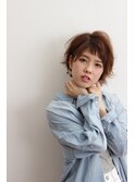 【CLAPS弘明寺】　はね感が可愛いナチュラルショート　