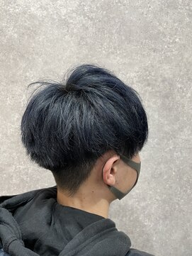 セブン ヘア ワークス(Seven Hair Works) [カラーブリーチコース]ブルーブラック