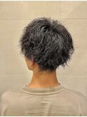 ツーブロック刈り上げ／ハードツイストスパイラル
