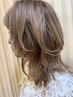 カット+水パーマ+ナノバブル頭皮・美髪ケア