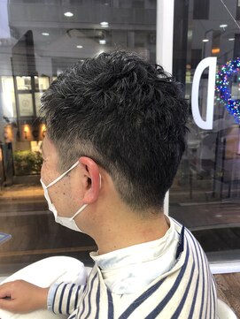 ヘッズ 本八幡店(HEADS) かき上げヘア　ニュアンスマッシュ　サイドパート　韓国マッシュ
