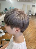 10代20代透明感抜群!ケアブリーチ!ミルクティーベージュ