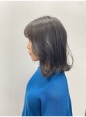 大人かわいいレイヤースタイル☆透明感シアーアッシュブラウン