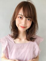 リヤン 表参道(lyann) 大人可愛い似合わせカット斜めバンク前髪くびれヘアくびレイヤー