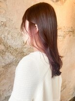 フロール 上大岡(Flor)&nbsp;【Flor上大岡】*インナーカラー+ローズピンク×ブラウン*