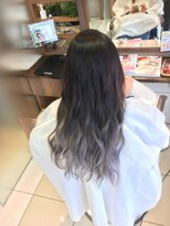ヘアークリアー 獨協大学前店 グラデーションカラー☆レッド