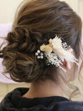 アトリエルナ(ATELIER LUNA) アップ／ヘアセット／プライベートサロン／小山／思川