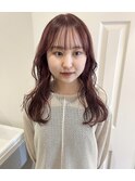 くすみピンクラベンダー