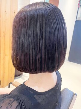 タイズ(ties) 透明感♪【髪質改善】内巻き艶感ショートボブ小顔透明感