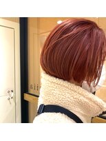 シーア(ciia)&nbsp;オレンジピンクボブ