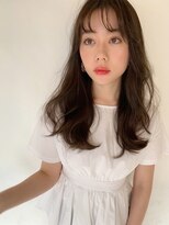 ソヨン 上挙母店(SOYON)&nbsp;シースルーバング 黒髪 ひし形シルエット