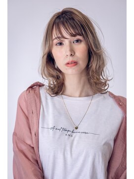 ブリング バイ スノードロップ 吉祥寺(BRING by Snowdrop) 黒髪/グレーベージュ/レイヤーロング/前髪パーマ/吉祥寺