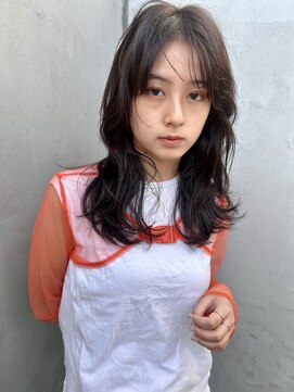 リジェール 鶴舞店 イメチェン、ハッシュカット、似合わせカット、レッドブラウン