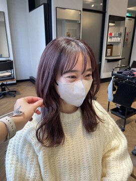 ハイル(KHAIR) ピンクブラウン/金城二千夏