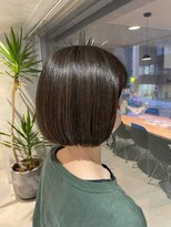 アイディール(:ideal)&nbsp;白髪ぼかしハイライト→赤みのないオリージュカラー