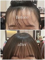ヘアーアンドメイク ビス(HAIR&MAKE bis) あゆみが作るクロスパーマ