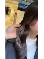 アース 栄店(HAIR&MAKE EARTH) インナーカラー×ミルクティーベージュ