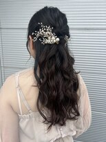 ロナ 岡崎竜美丘店(RONA) お呼ばれハーフアップ