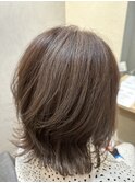 グレージュハイライト
