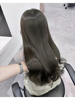 エトバイイオエ(et by ioe)&nbsp;黒髪/ボブルフ/ネビージュ/小顔/ワンレン/髪質改善/グレージュ