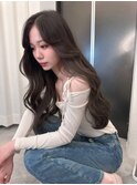 ◎votan_yuka◎ レイヤーロング/ブラウンベージュ/韓国