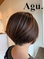 アグ ヘアー ルギン 日光店(Agu hair lgin) ショートボブスタイル