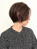 ジル ブラン 福岡(JIL BLAN)&nbsp;ハイライトレイヤーカットショートボブイルミナカラー天神大名