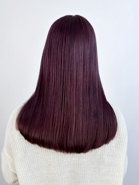 アイティーバイアルバム 藤沢店(IT by ALBUM) 似合わせカットアプリコットオレンジマロンベージュ_ba488261