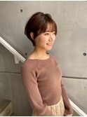 くびれショート/ナチュラルカラー/艶トリートメント/新小岩