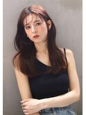 【Blanc】レイヤーカット＿シースルーバング＿ロング